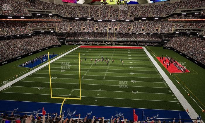 Caesars Superdome - Section 323 Seat View