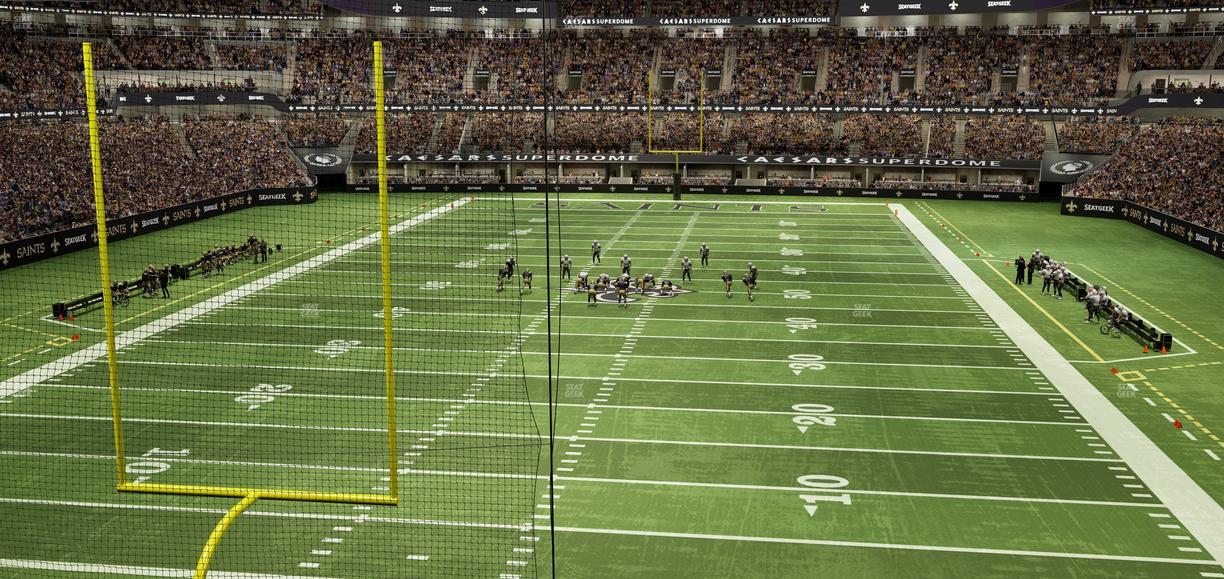 Caesars Superdome - Section 323 Seat View
