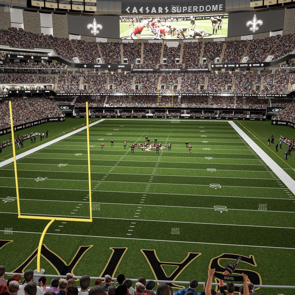 Caesars Superdome - Section 323 Seat View