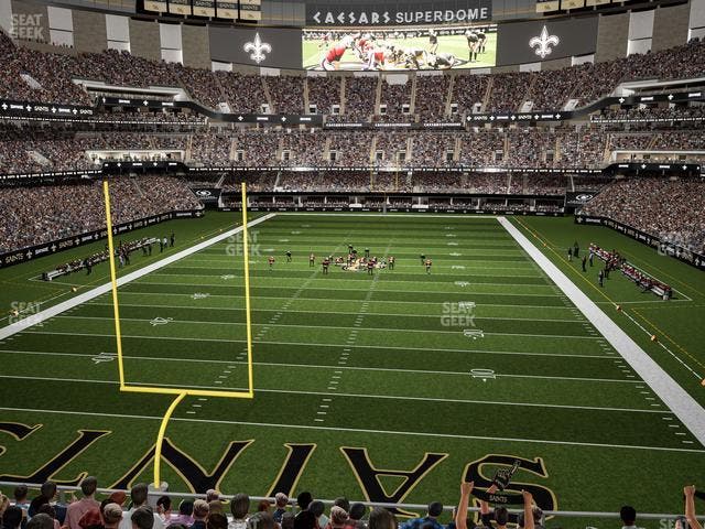 Caesars Superdome - Section 323 Seat View