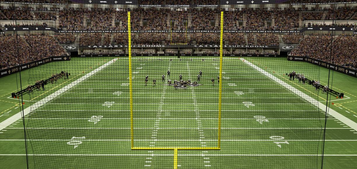 Caesars Superdome - Section 324 Seat View