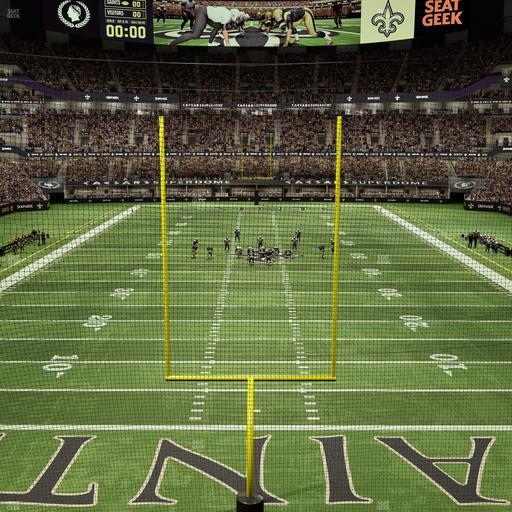 Caesars Superdome - Section 324 Seat View