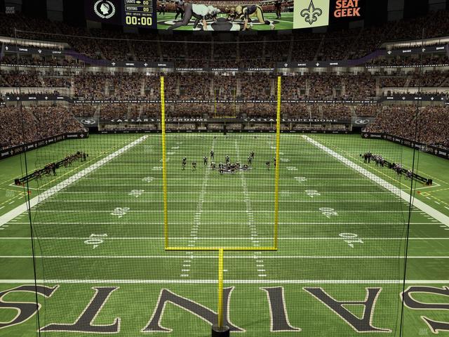 Caesars Superdome - Section 324 Seat View