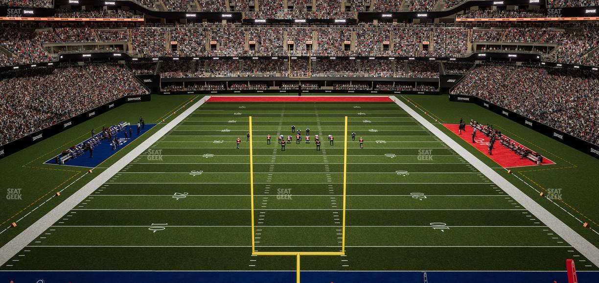 Caesars Superdome - Section 324 Seat View