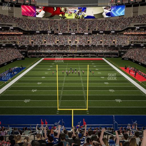 Caesars Superdome - Section 324 Seat View