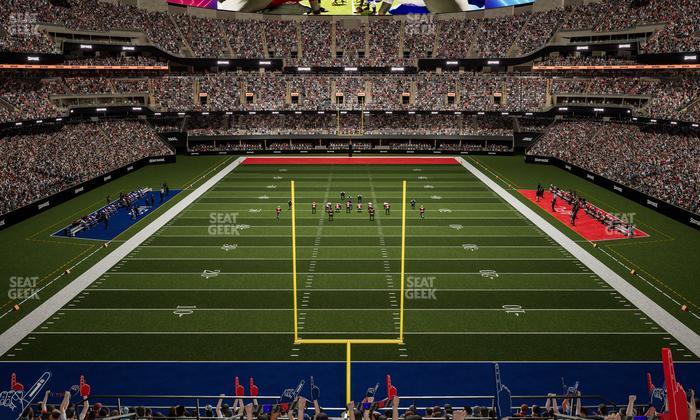 Caesars Superdome - Section 324 Seat View