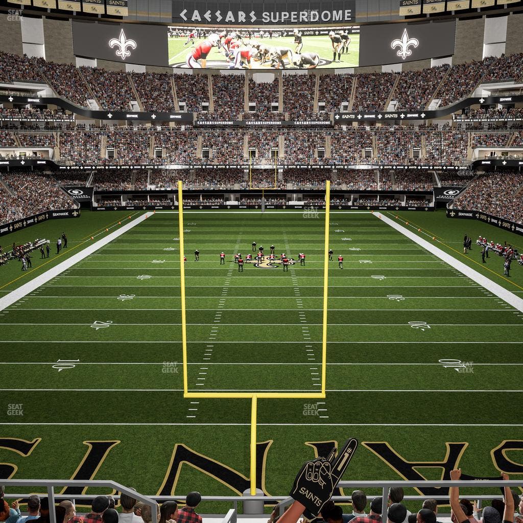 Caesars Superdome - Section 324 Seat View