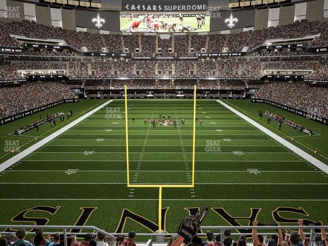 Caesars Superdome - Section 324 Seat View