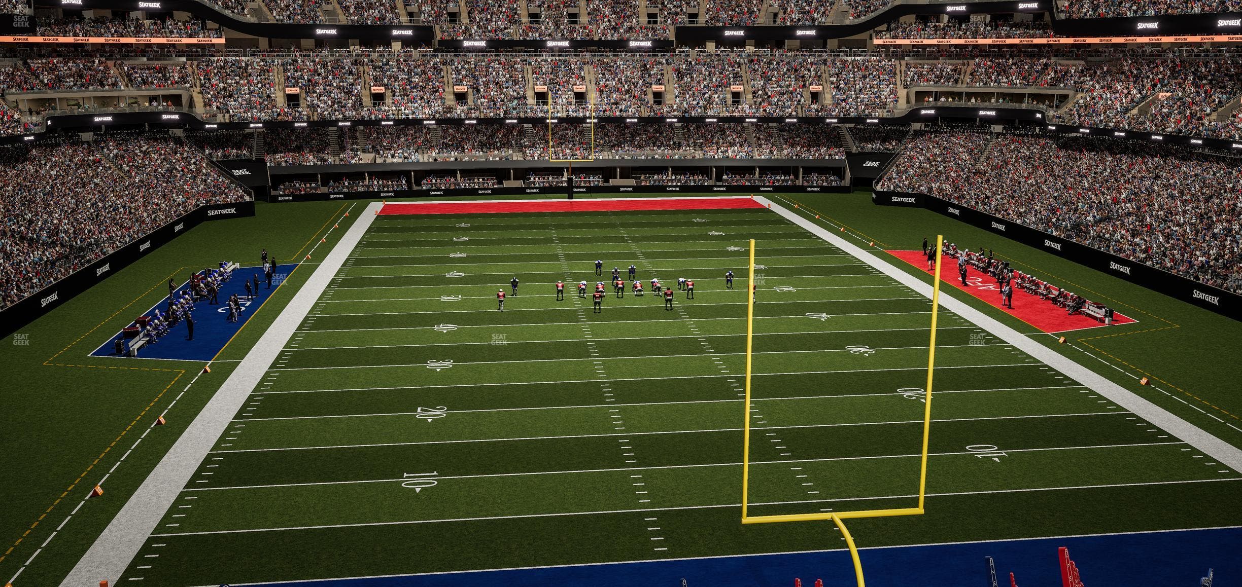 Caesars Superdome - Section 325 Seat View