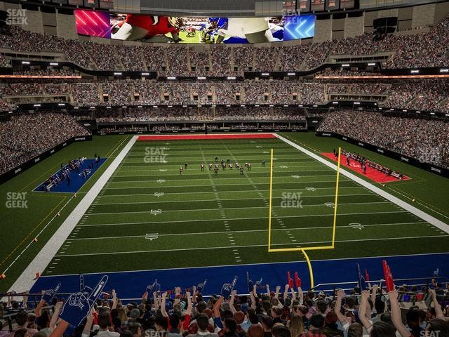 Caesars Superdome - Section 325 Seat View