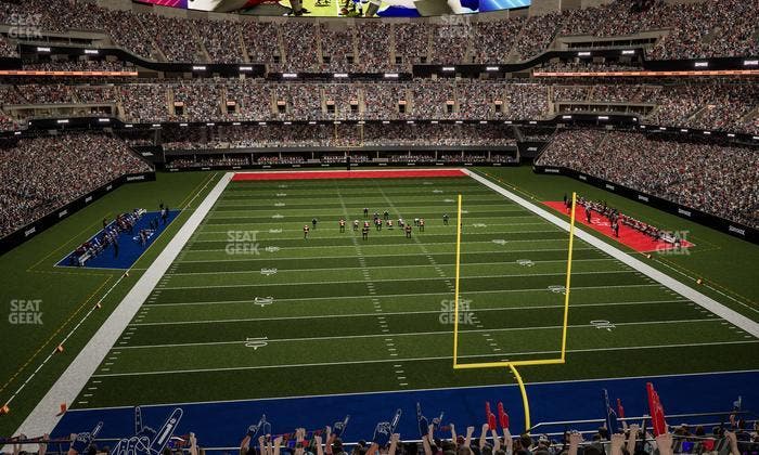 Caesars Superdome - Section 325 Seat View