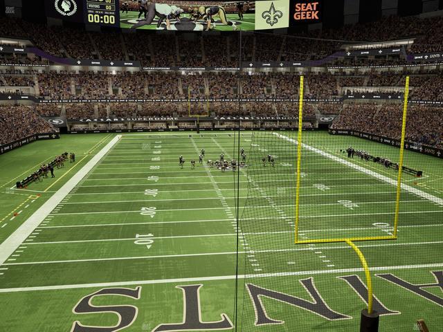 Caesars Superdome - Section 325 Seat View