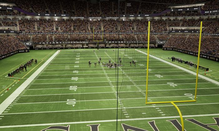 Caesars Superdome - Section 325 Seat View