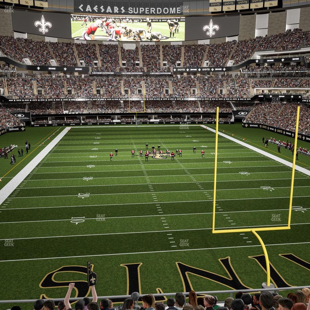 Caesars Superdome - Section 325 Seat View