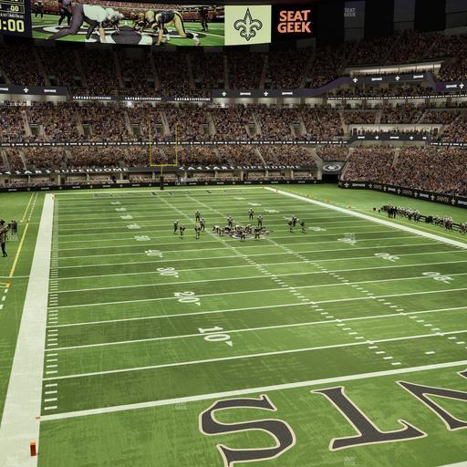 Caesars Superdome - Section 326 Seat View