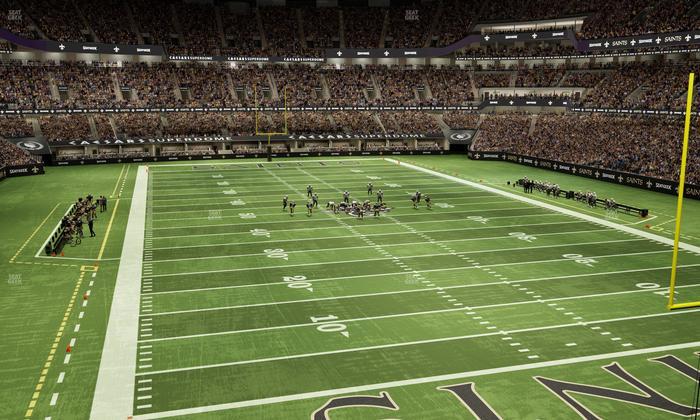 Caesars Superdome - Section 326 Seat View