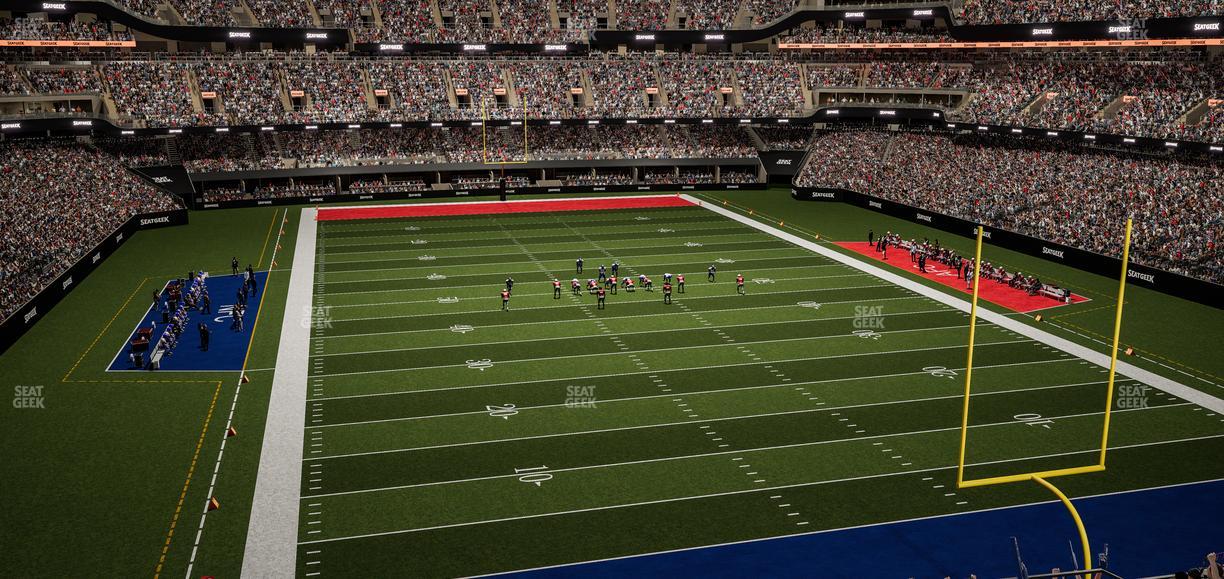 Caesars Superdome - Section 326 Seat View