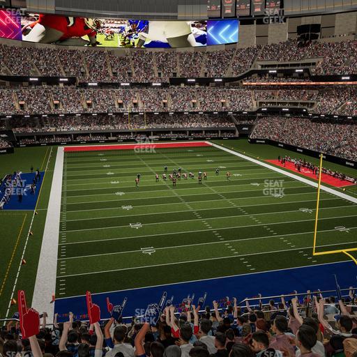 Caesars Superdome - Section 326 Seat View