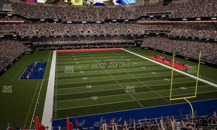 Caesars Superdome - Section 326 Seat View