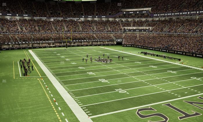 Caesars Superdome - Section 327 Seat View