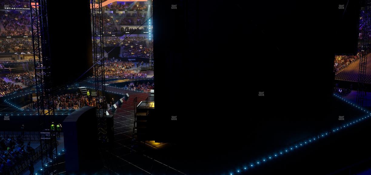 Caesars Superdome - Section 327 Seat View