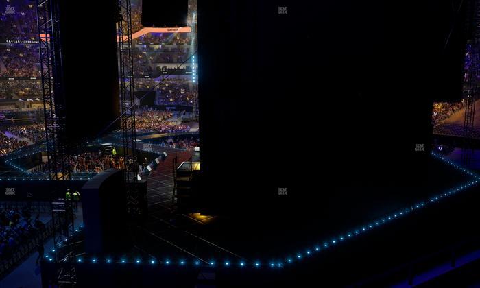 Caesars Superdome - Section 327 Seat View