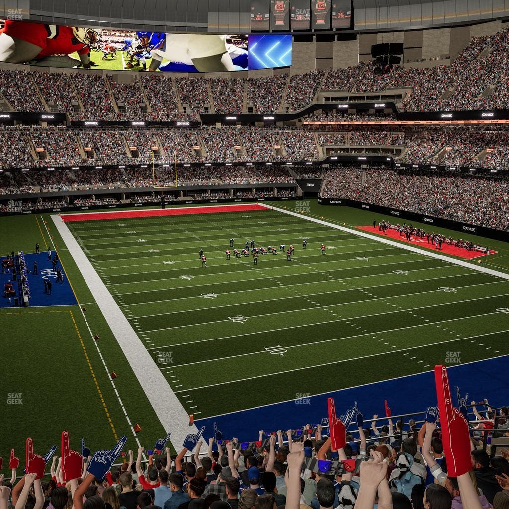 Caesars Superdome - Section 327 Seat View