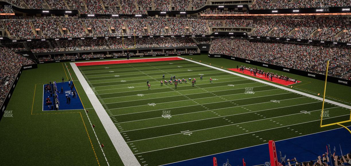 Caesars Superdome - Section 327 Seat View