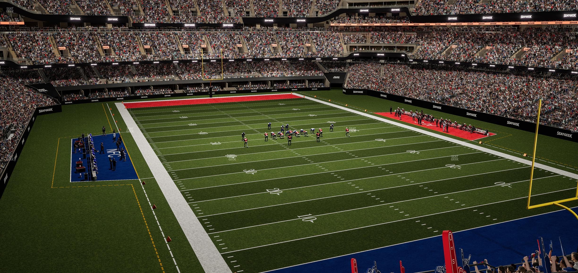 Caesars Superdome - Section 327 Seat View