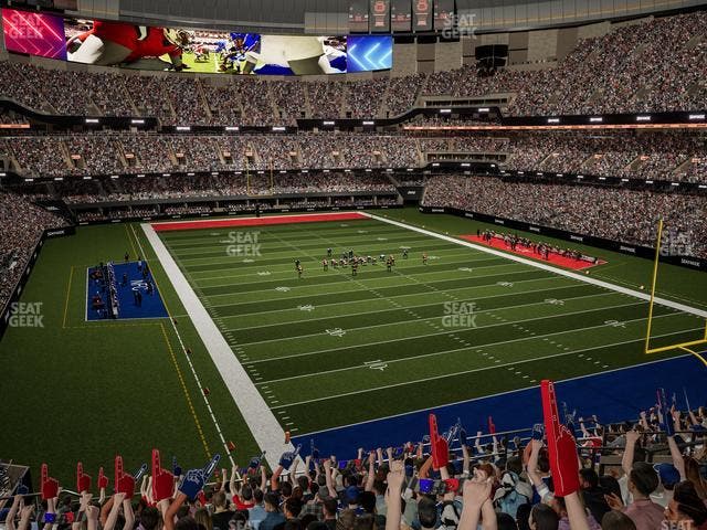 Caesars Superdome - Section 327 Seat View