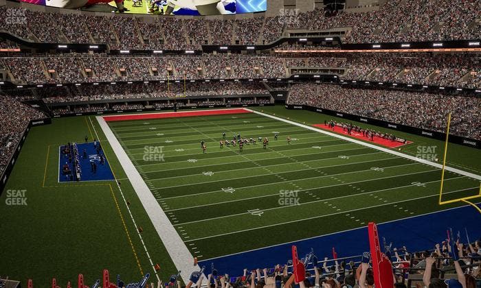 Caesars Superdome - Section 327 Seat View