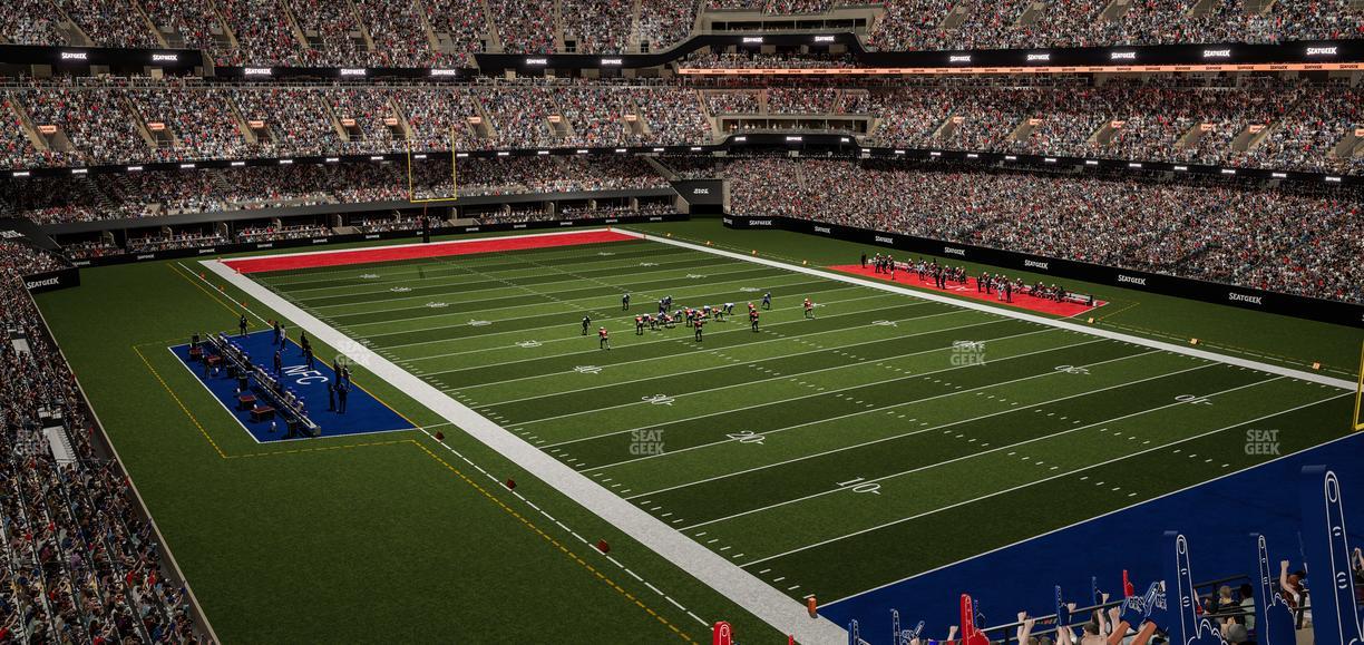 Caesars Superdome - Section 328 C Seat View