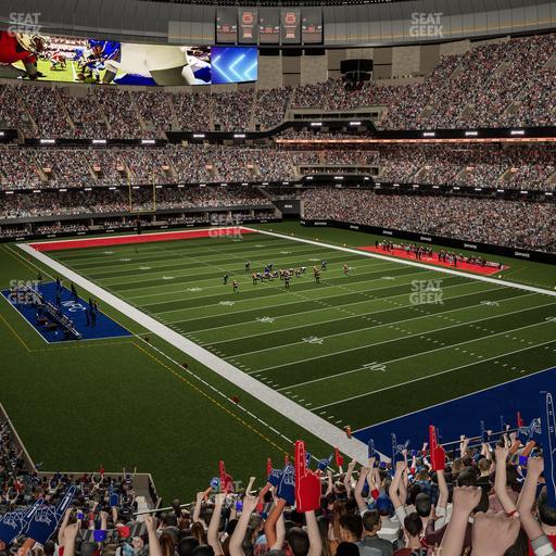 Caesars Superdome - Section 328 C Seat View