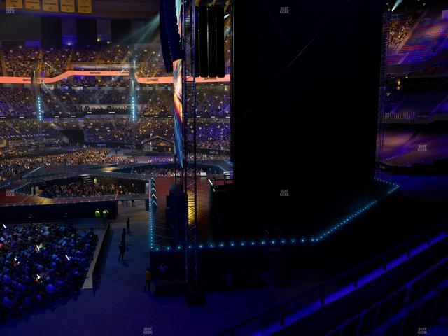 Caesars Superdome - Section 328 C Seat View
