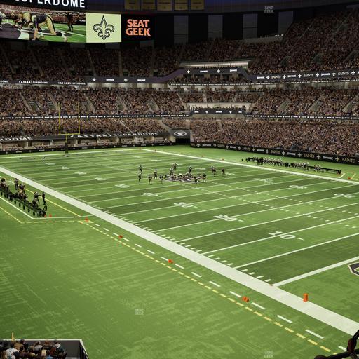 Caesars Superdome - Section 328 C Seat View