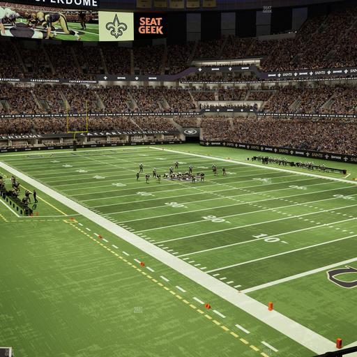 Caesars Superdome - Section 328 Seat View