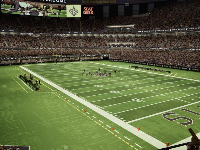 Caesars Superdome - Section 328 Seat View