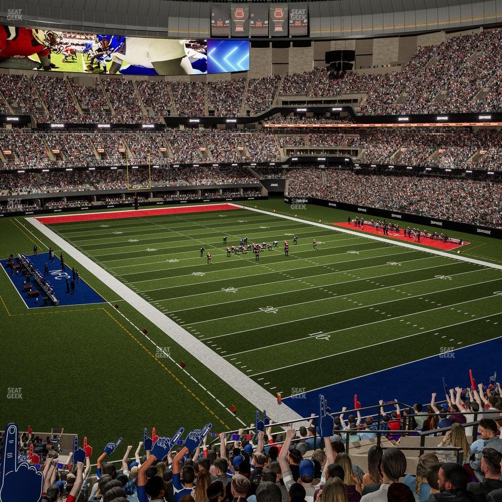 Caesars Superdome - Section 328 Seat View