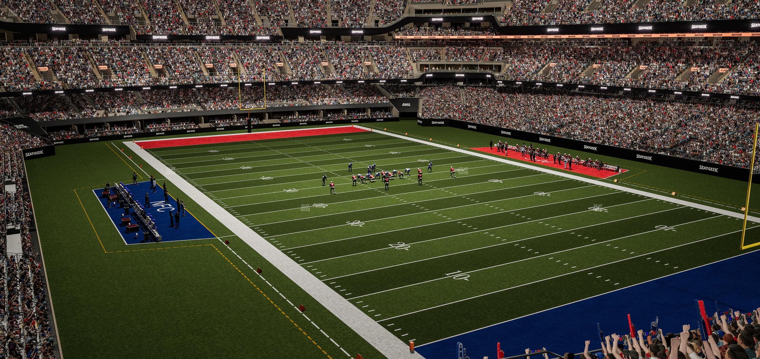 Caesars Superdome - Section 328 Seat View