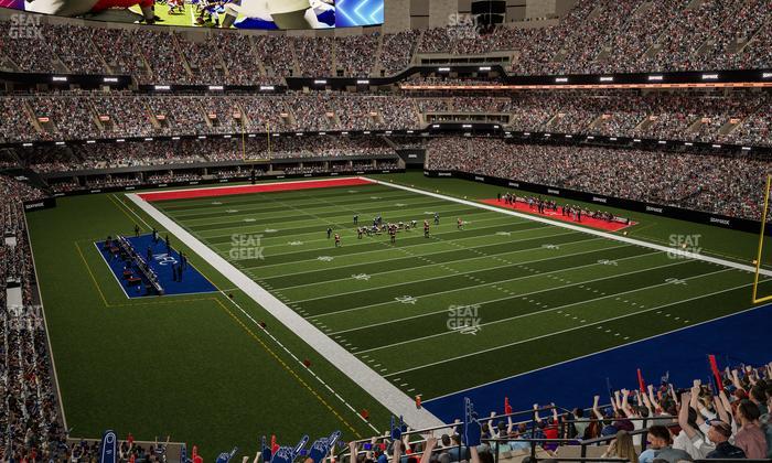 Caesars Superdome - Section 328 Seat View