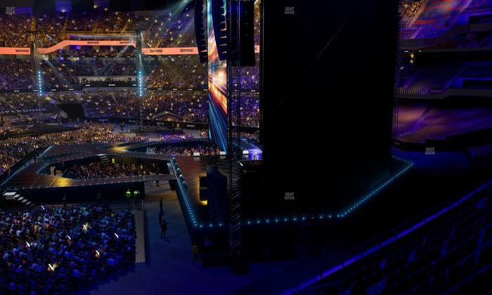 Caesars Superdome - Section 329 Seat View