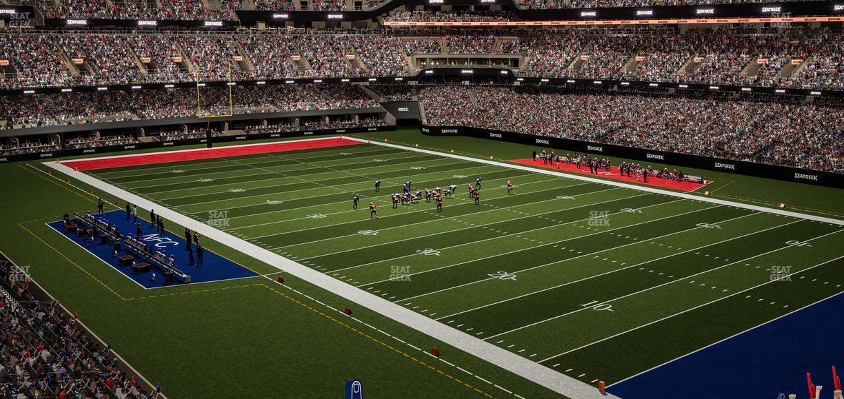 Caesars Superdome - Section 329 Seat View