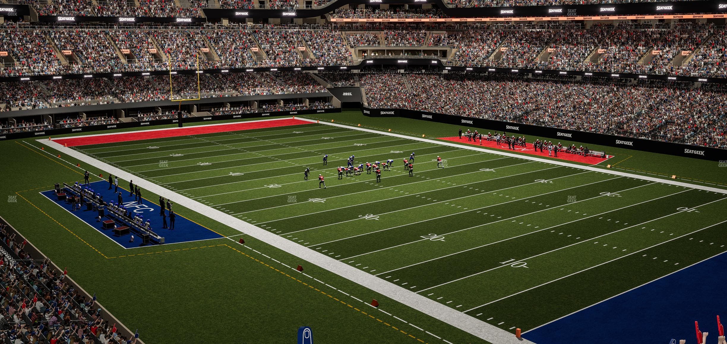 Caesars Superdome - Section 329 Seat View