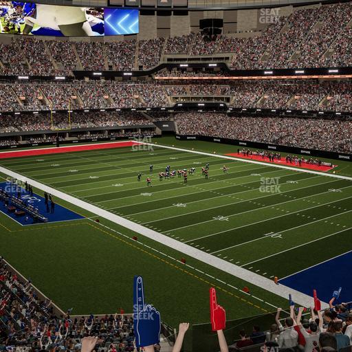 Caesars Superdome - Section 329 Seat View