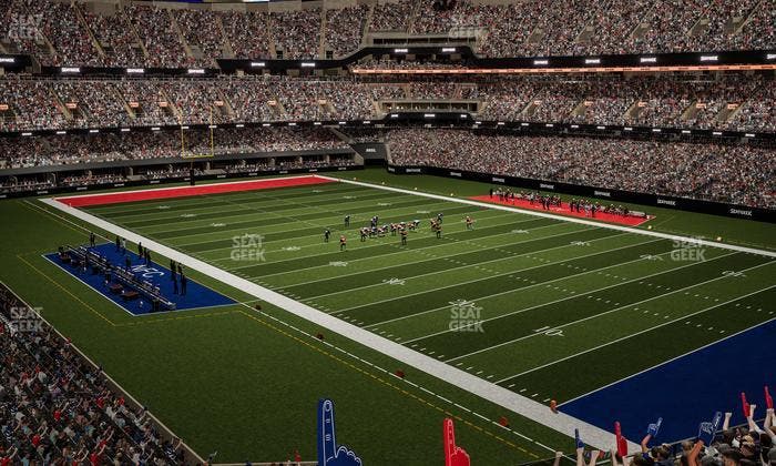 Caesars Superdome - Section 329 Seat View