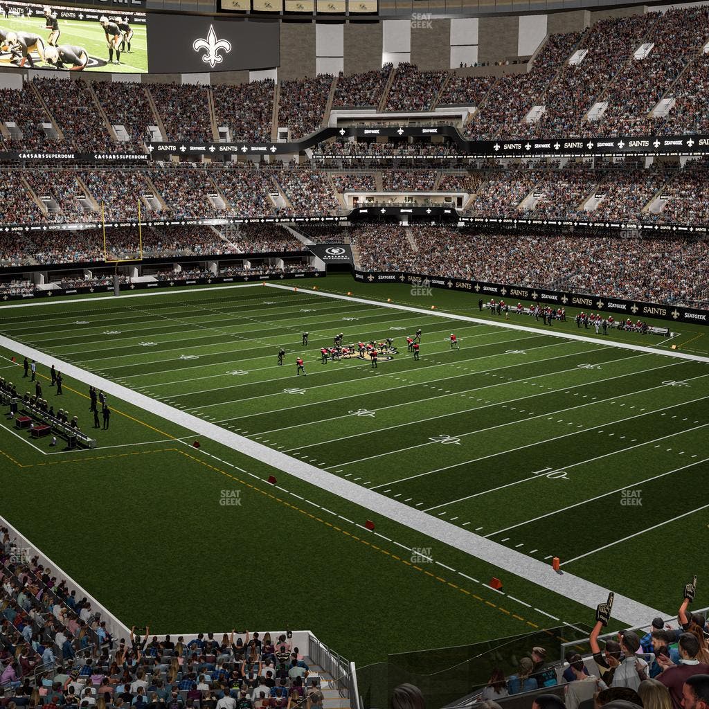 Caesars Superdome - Section 329 Seat View