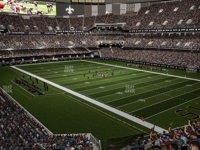 Caesars Superdome - Section 329 Seat View