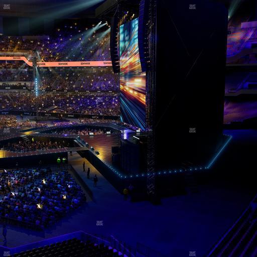 Caesars Superdome - Section 330 Seat View