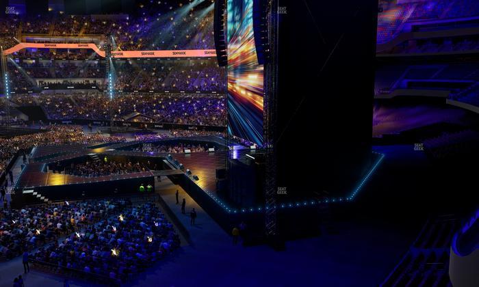 Caesars Superdome - Section 330 Seat View