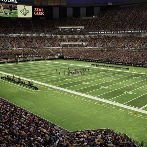 Caesars Superdome - Section 330 Seat View